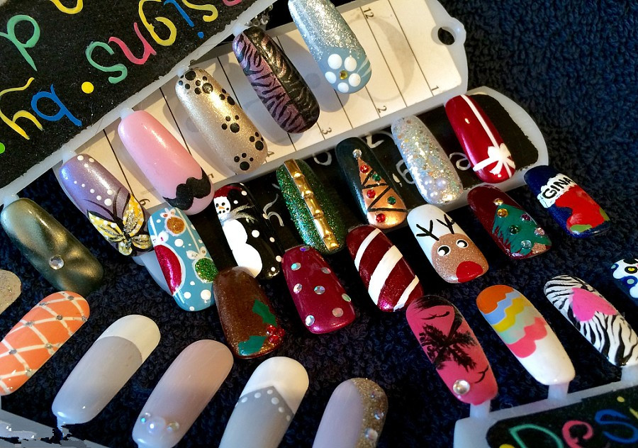 超可愛的手繪美甲！