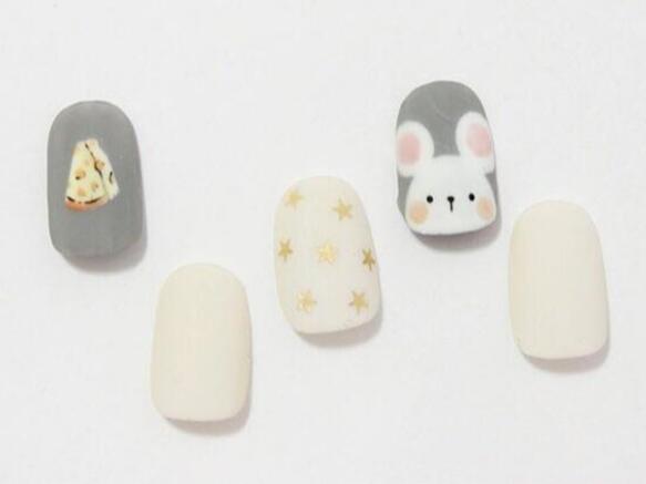 新年美甲 | 可可愛愛的鼠年美甲，也太可愛了