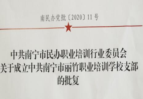 麗竹黨支部成立通知