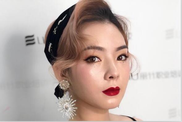 麗竹彩妝作品：輕奢名媛風(fēng)造型