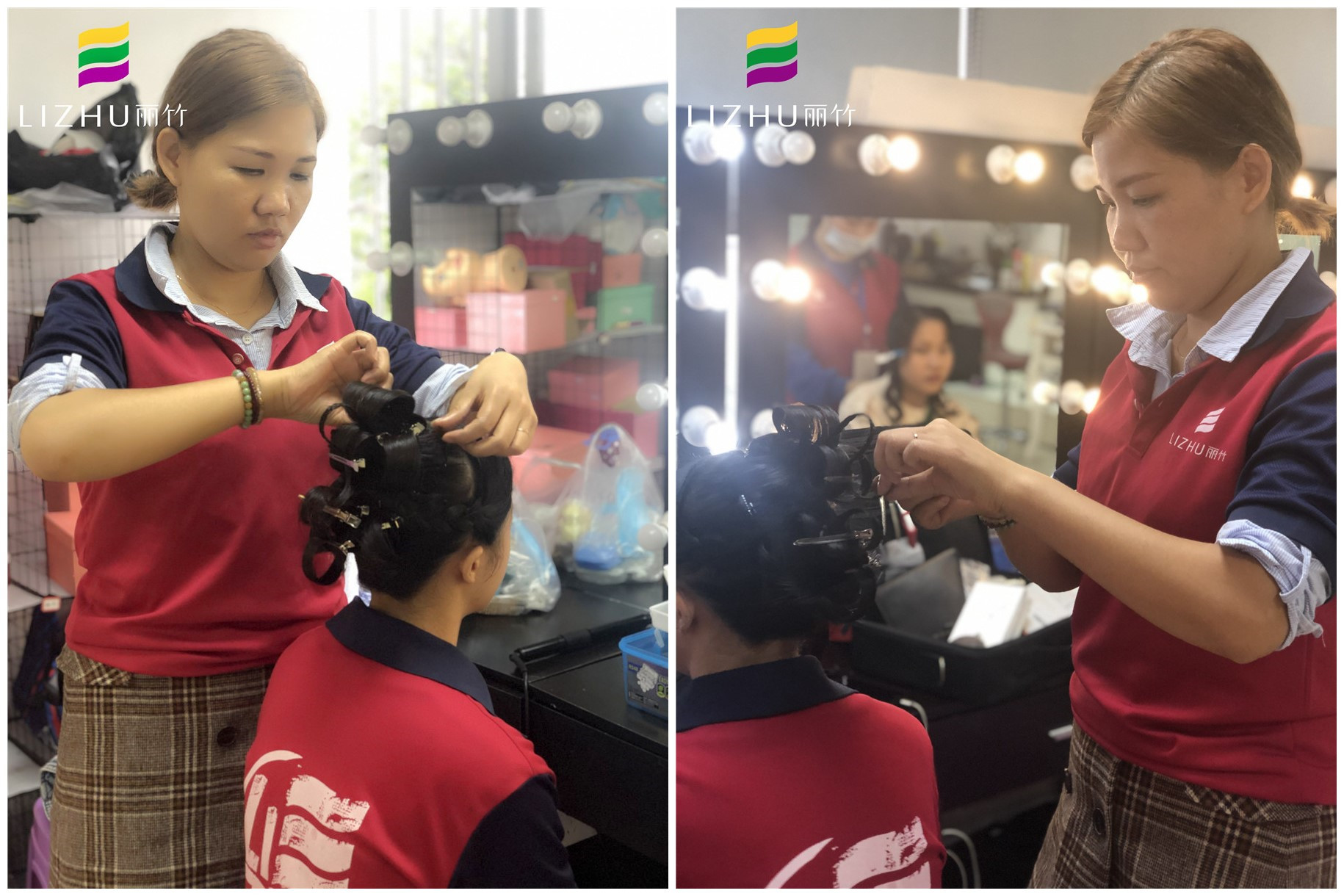 化妝學(xué)員感言：嚴(yán)師才能出高徒