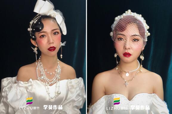 南寧化妝學校學員作品：輕奢復(fù)古妝容