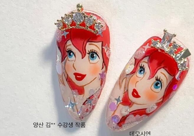 彩繪迪士尼美甲，南寧口碑好的美甲學校邀你一起畫