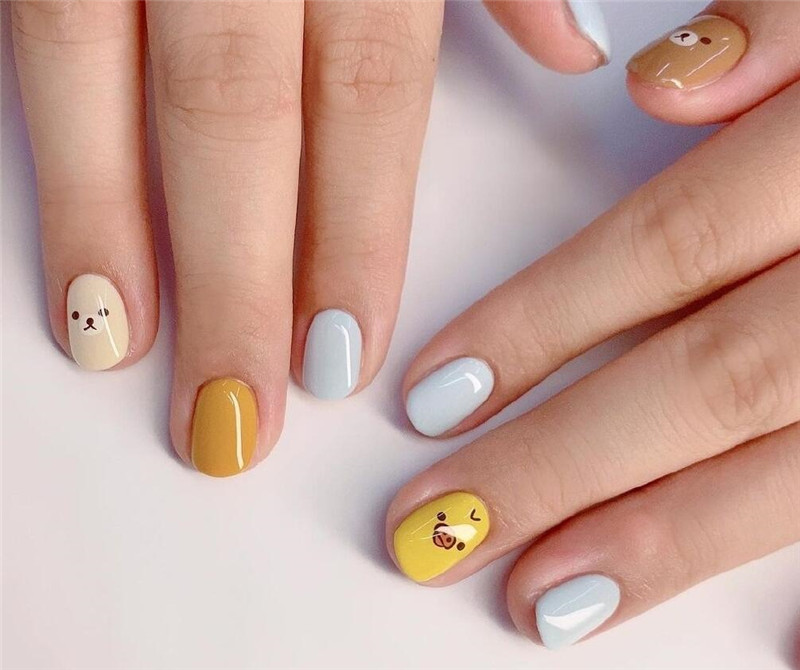 奶游系美甲，南寧美甲學(xué)校教你畫(huà)