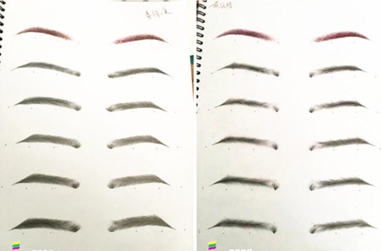 紋繡新手如何設(shè)計(jì)眉型？南寧紋繡培訓(xùn)班教你速成法