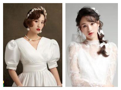 用韓式新娘造型作品，展示廣西化妝學(xué)校哪家口碑好