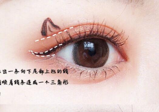 日常眼線(xiàn)快速畫(huà)法，南寧學(xué)化妝的學(xué)校教你
