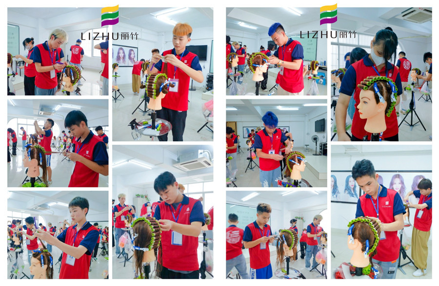 美發(fā)上杠技巧，看廣西專業(yè)美發(fā)學(xué)校如何講解