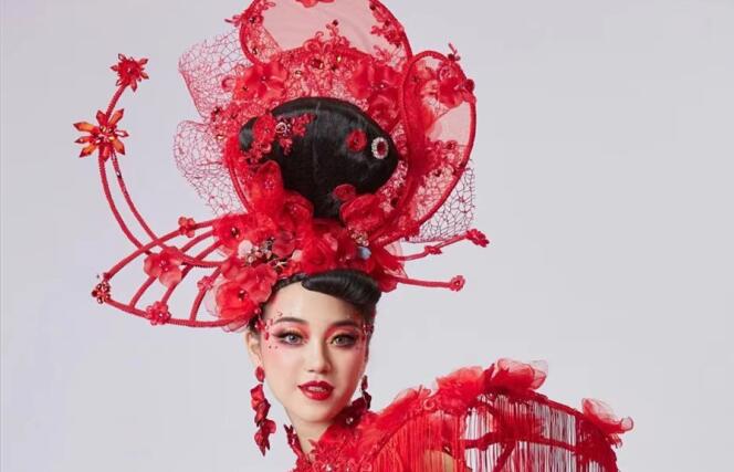 紅韻東方 | 桂林美業(yè)大賽創(chuàng)意彩妝作品