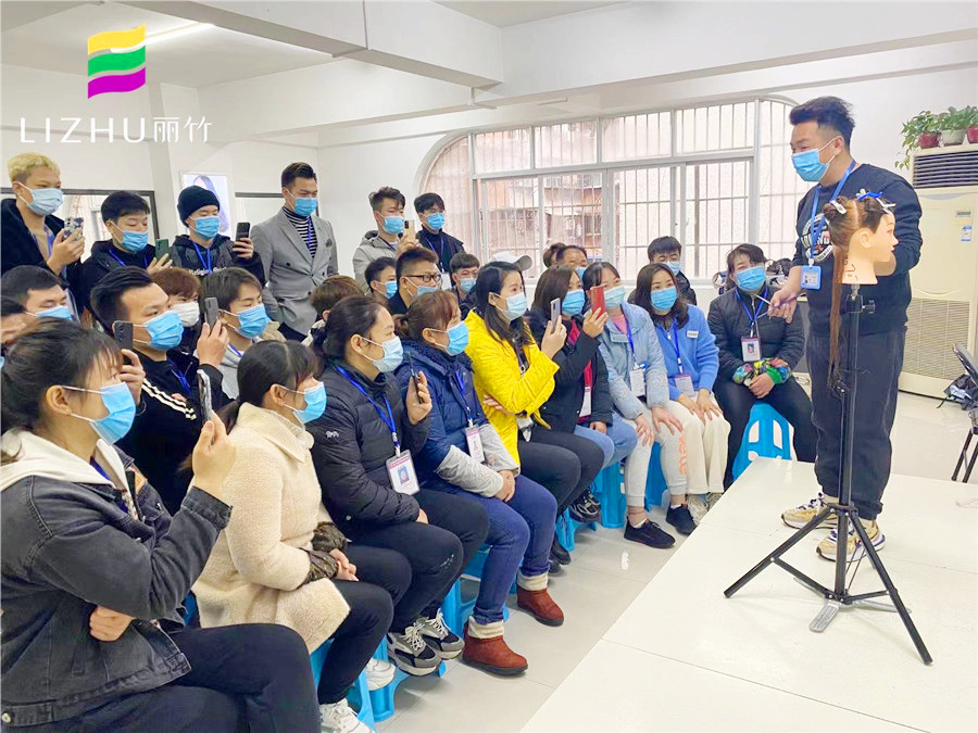 廣西學(xué)習(xí)理發(fā)的分段練習(xí)情況