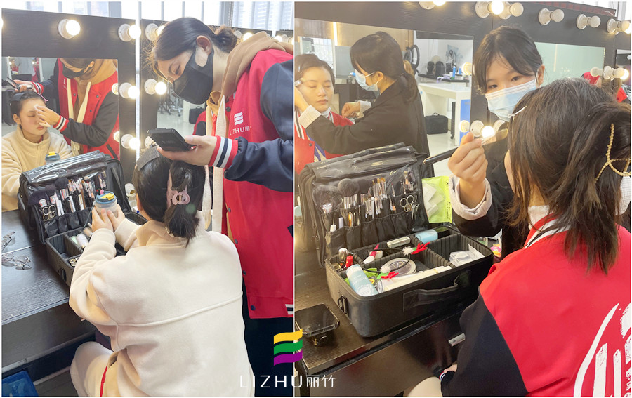 學(xué)化妝到麗竹，培訓(xùn)+就業(yè)一站式教育