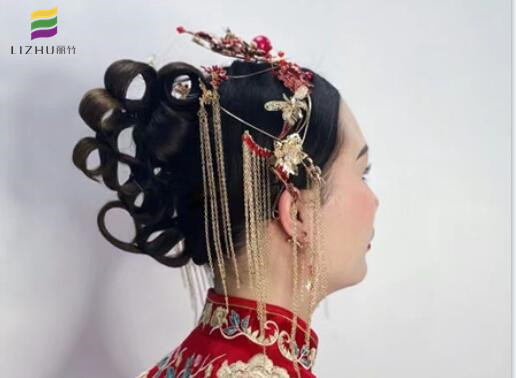 秀禾新娘發(fā)型，盡情展示中國古典美