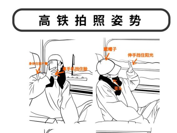 高鐵上怎么拍照才好看？廣西彩妝造型有妙招