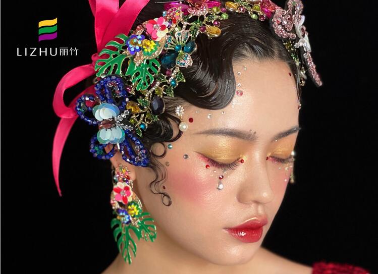 輕奢復(fù)古名媛造型，南寧化妝十大名校作品