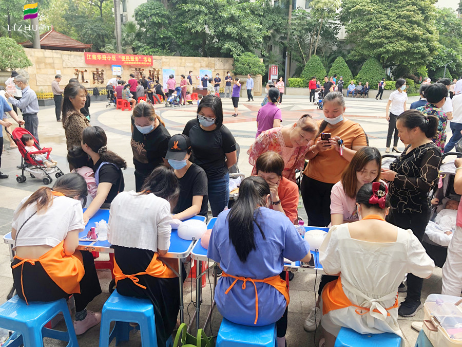 南寧美甲專業(yè)外出實(shí)踐，學(xué)員技術(shù)受肯定