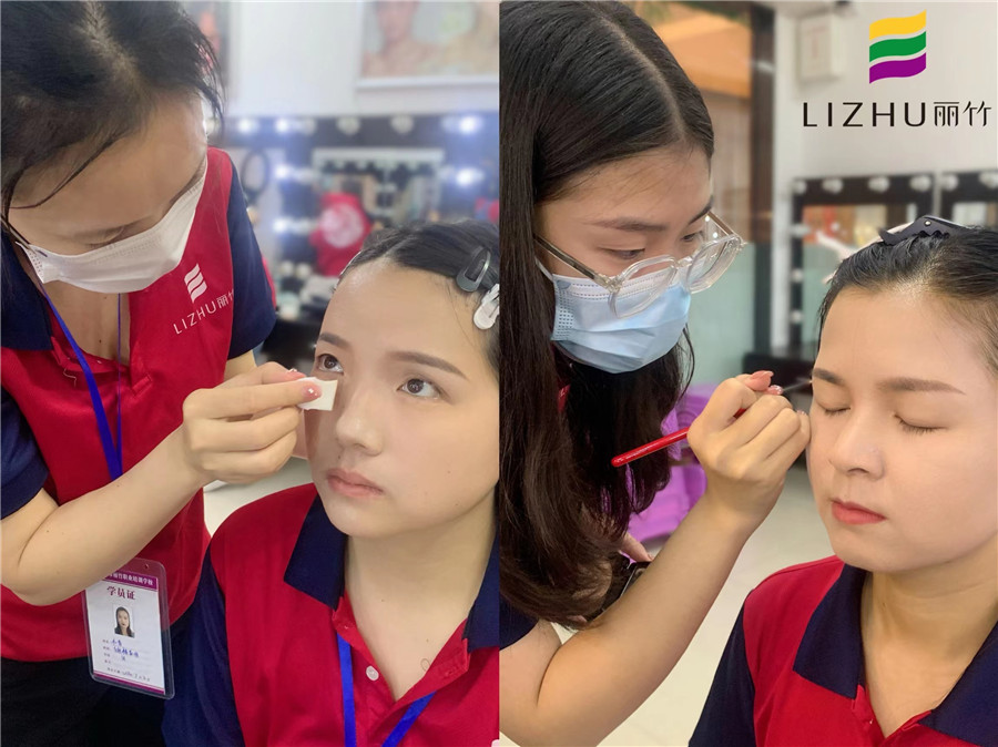 眼部淚溝遮瑕技巧，廣西美妝培訓(xùn)學(xué)校分享