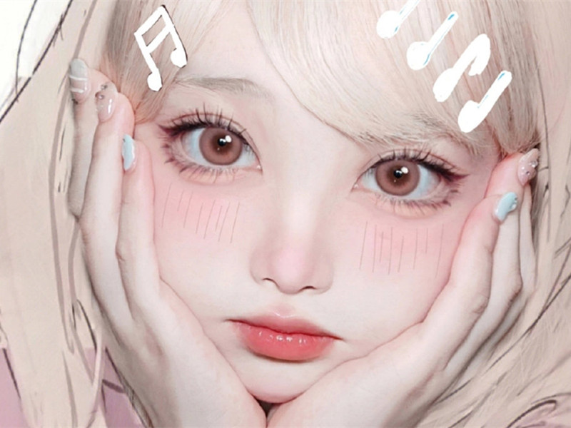 漫畫少女仿妝，廣西彩妝專業(yè)培訓(xùn)分享教程