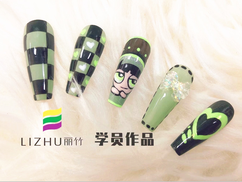 學(xué)美甲需要多長時間？看看麗竹美甲學(xué)校學(xué)員作品就知道了