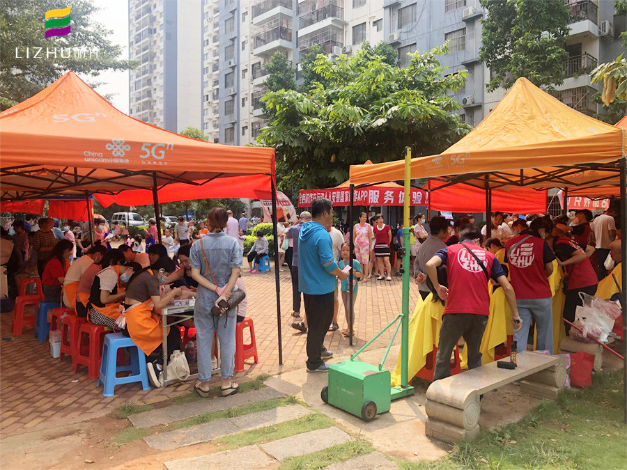 南寧美甲學校公益，為居民提供美甲服務