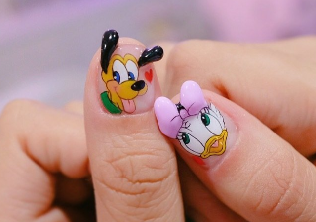迪士尼主題美甲 | 南寧美甲網(wǎng)紅培訓(xùn)分享圖片
