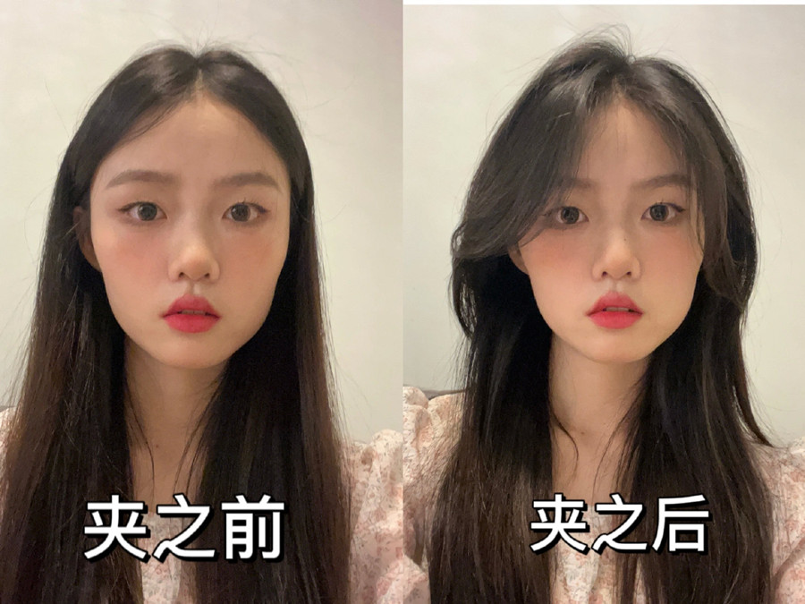 十九萬(wàn)人看過(guò)的菱形臉卷發(fā)棒夾劉海教程