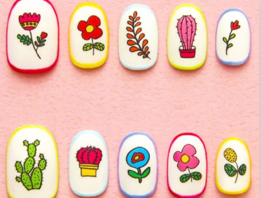 設(shè)計(jì)感藝術(shù)美甲，廣西網(wǎng)紅美甲培訓(xùn)學(xué)校分享