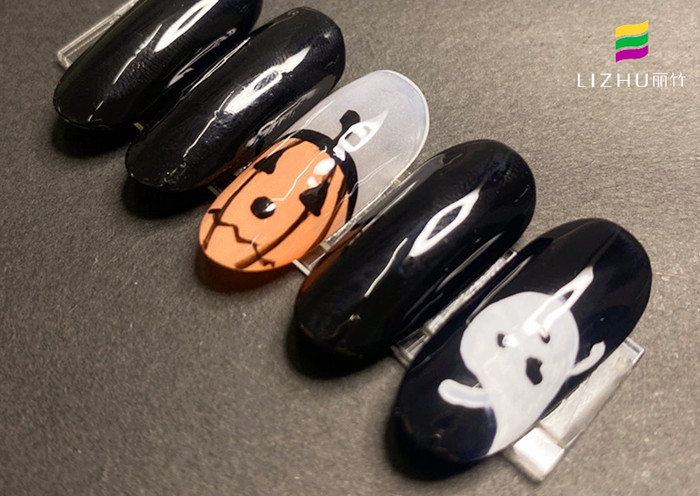 萬圣主題美甲，南寧美甲學習中心作品分享