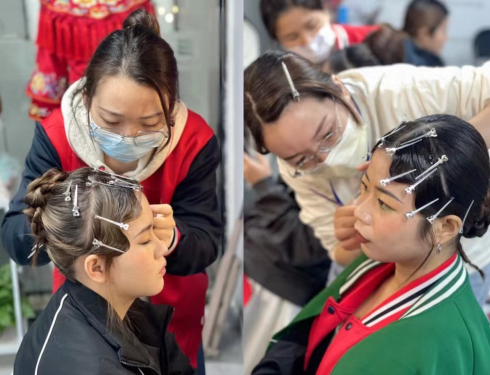 南寧學(xué)化妝盤扎發(fā)哪里好？歡迎到南寧化妝盤發(fā)學(xué)校