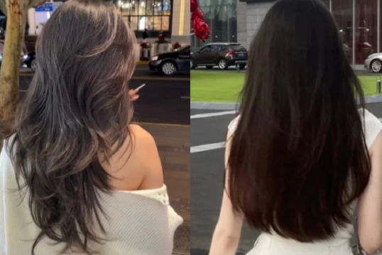 漂亮的發(fā)尾模板，南寧美發(fā)精剪造型班分享