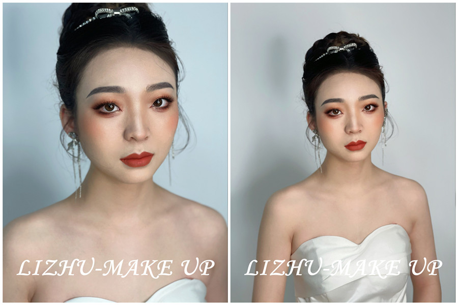 復(fù)古風(fēng)尚新娘造型，告訴你南寧彩妝職業(yè)技術(shù)哪家好