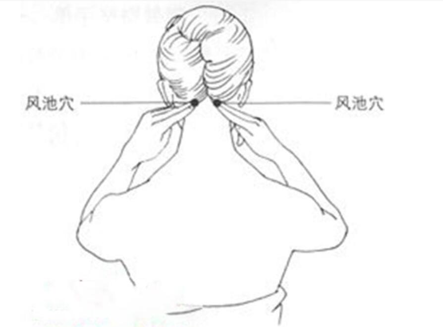 點(diǎn)按風(fēng)池有什么作用？南寧學(xué)美容經(jīng)絡(luò)