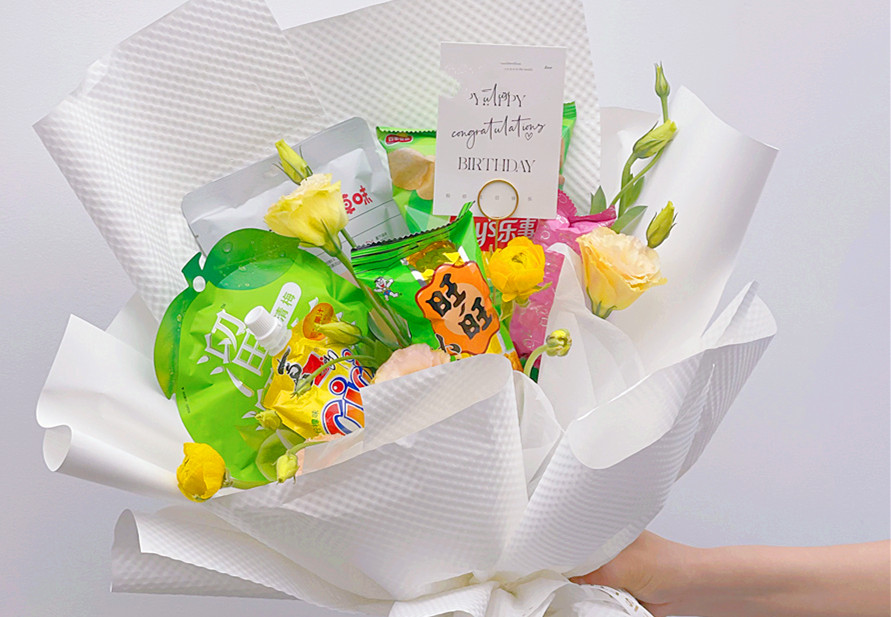 適合做花束的零食？廣西南寧花藝學(xué)校幫你總結(jié)