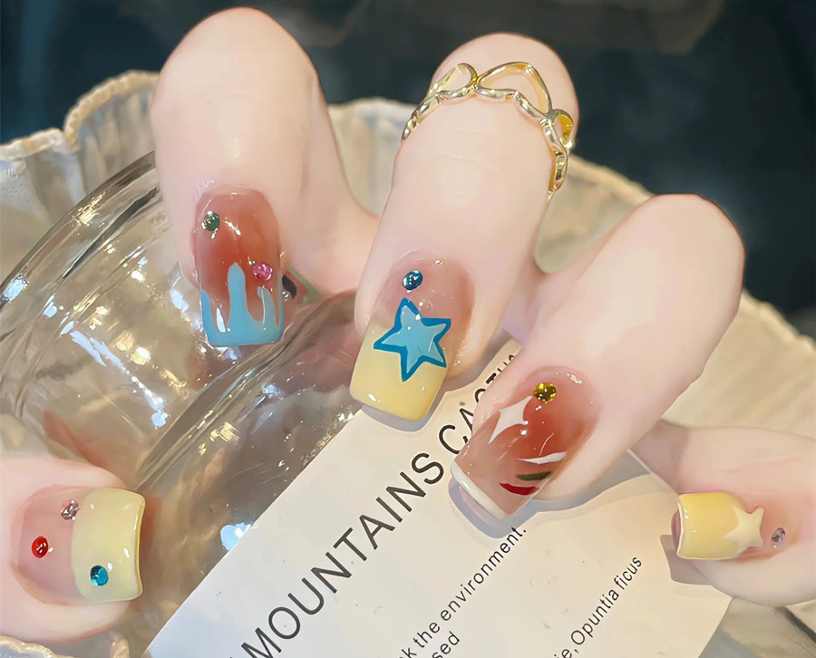 精致且少女的美甲款式，南寧美甲教學推薦