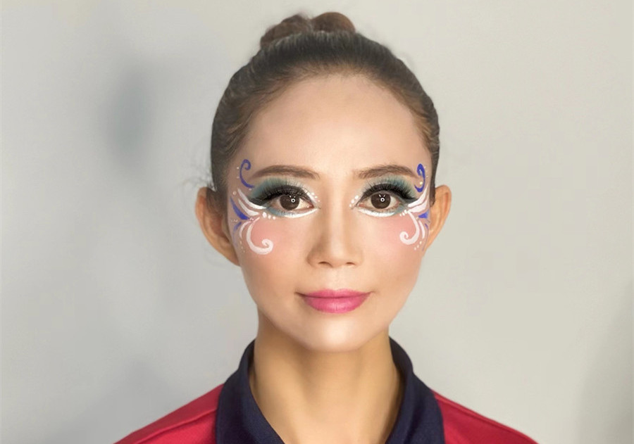 創(chuàng)意舞臺(tái)眼妝特點(diǎn)，廣西省彩妝造型學(xué)校分享