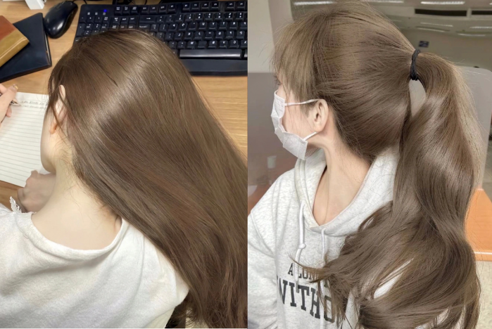 越洗越好看的棕色系發(fā)色，南寧燙染技術學校分享