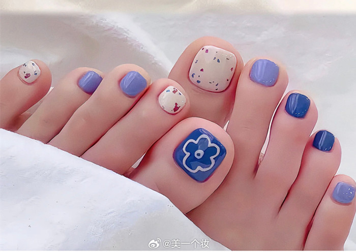 夏日腳丫美甲，南寧美甲師造型班分享