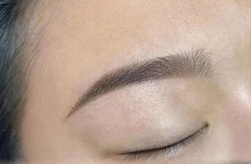 紋眉怎么選顏色？廣西南寧紋繡學校教你