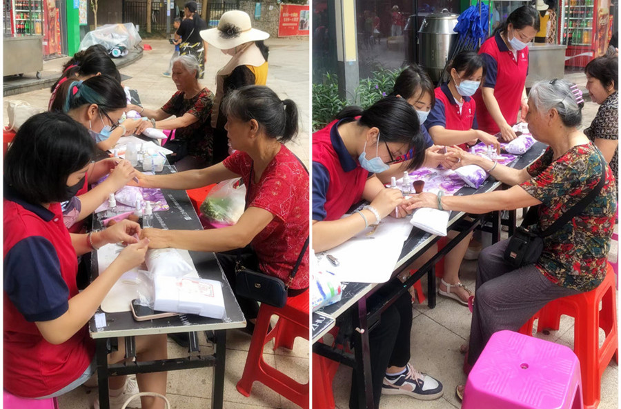 學以致用！南寧美甲學校社會實踐教學