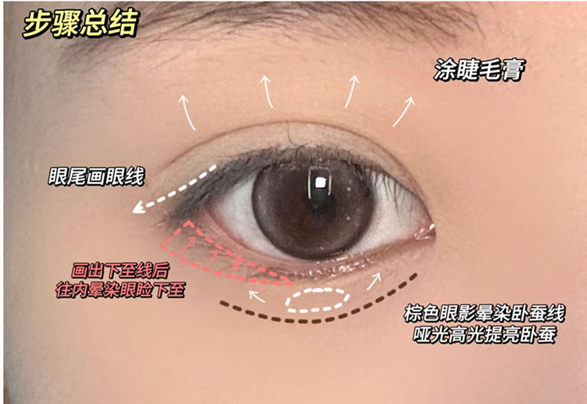 為上班族準(zhǔn)備的3分鐘清透眼妝教程