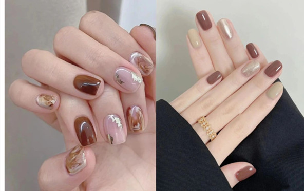 美甲分享：秋日美甲，柔情似水暖人心