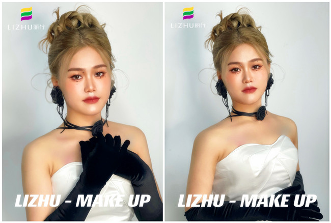 星級(jí)禮服造型，南寧新娘跟妝作品