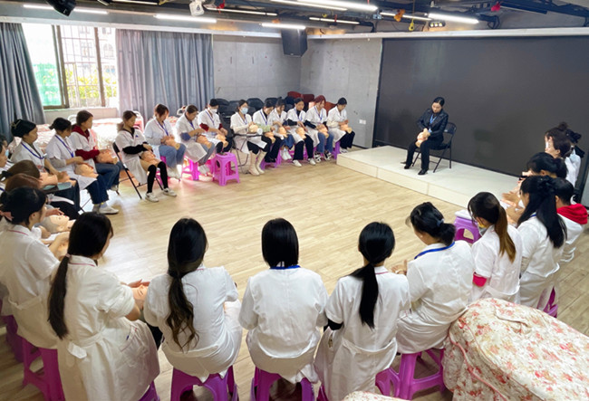 美容假頭模，廣西學(xué)美容面部教學(xué)道具