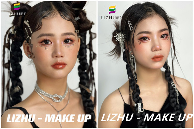 Y2K亞裔甜辣妝，南寧化妝寫真作品