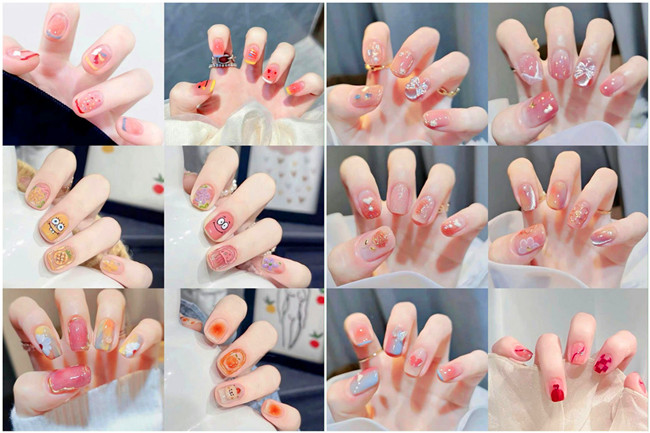 夏日清透美甲賞析，告訴你廣西學(xué)美甲哪里有實(shí)力
