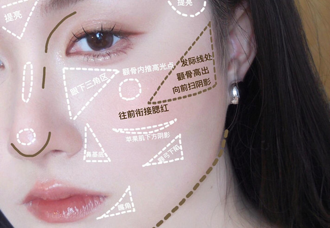 南寧學(xué)化妝沒基礎(chǔ)：無眼影氣質(zhì)骨相妝