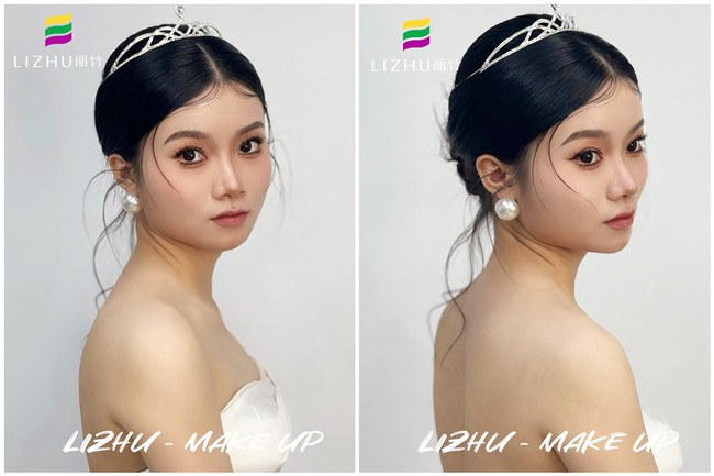 簡約優(yōu)雅新娘造型，從零開始學新娘妝