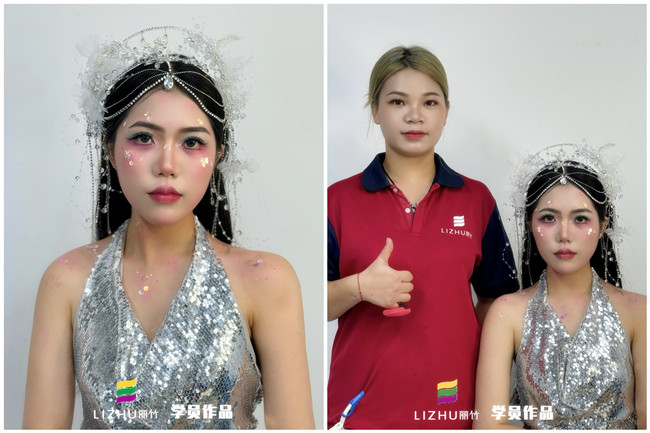 人魚公主，零基礎(chǔ)美妝教學(xué)學(xué)員作品