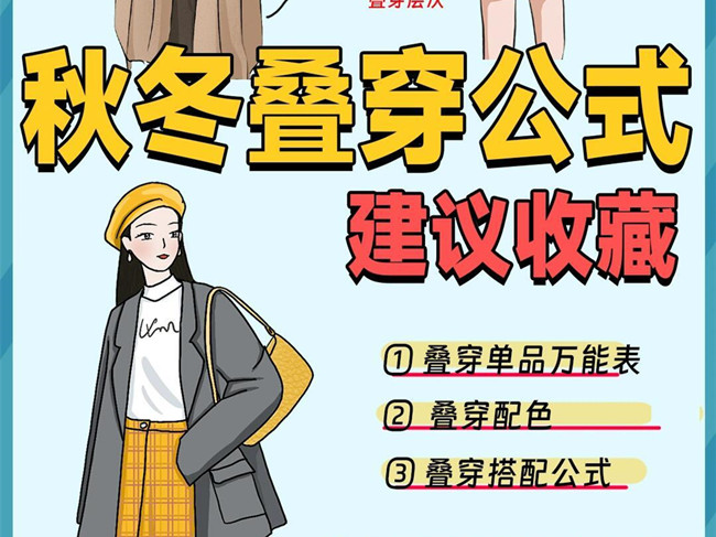 秋冬如何疊穿才好看？南寧個人形象穿搭