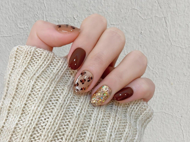 瑪瑙色系美甲，南寧美甲款式分享