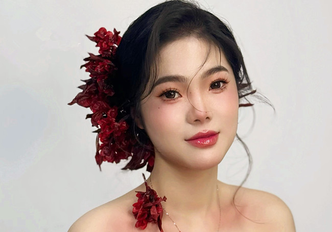 氛圍感干花造型，南寧化妝學高彩